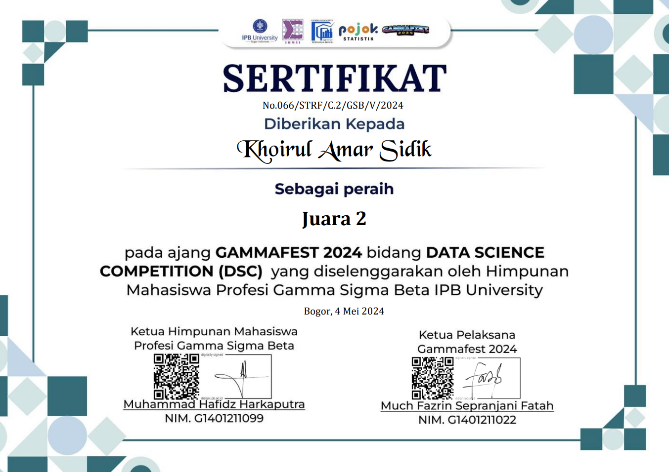 2nd Place Data Science Competition